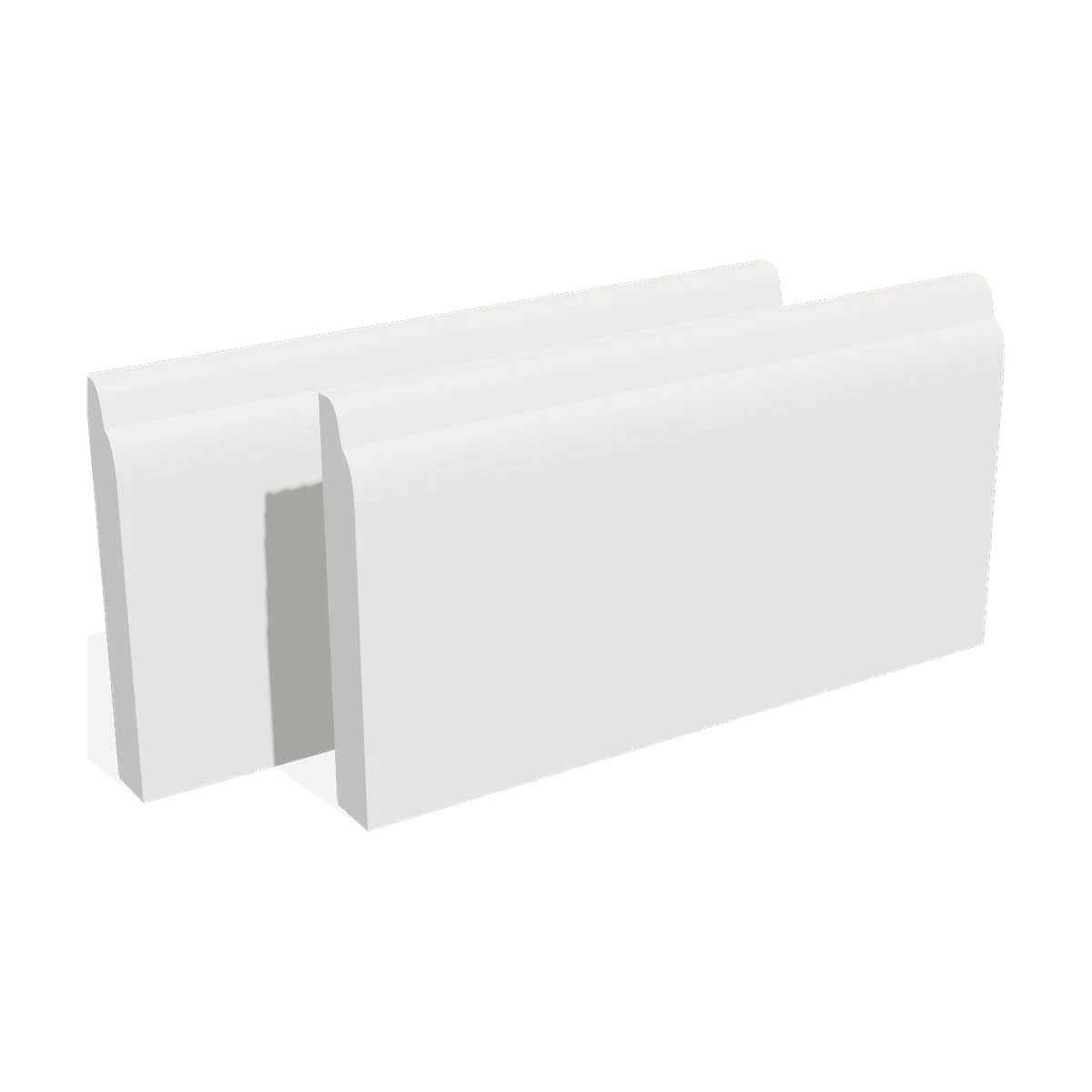 Plint MDF Wit 70 mm